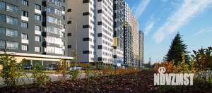 2-к квартира, строящийся дом, 44м2, 13/23 этаж