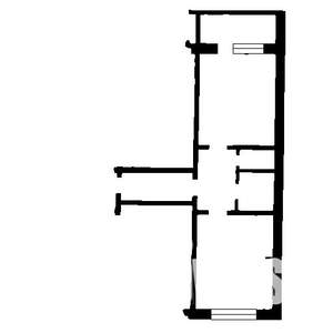 1-к квартира, вторичка, 48м2, 9/17 этаж