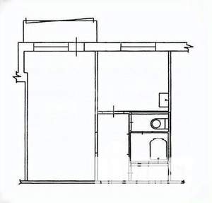 1-к квартира, вторичка, 38м2, 3/9 этаж