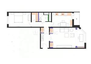 2-к квартира, вторичка, 66м2, 16/19 этаж