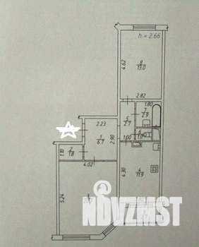 2-к квартира, вторичка, 67м2, 11/17 этаж